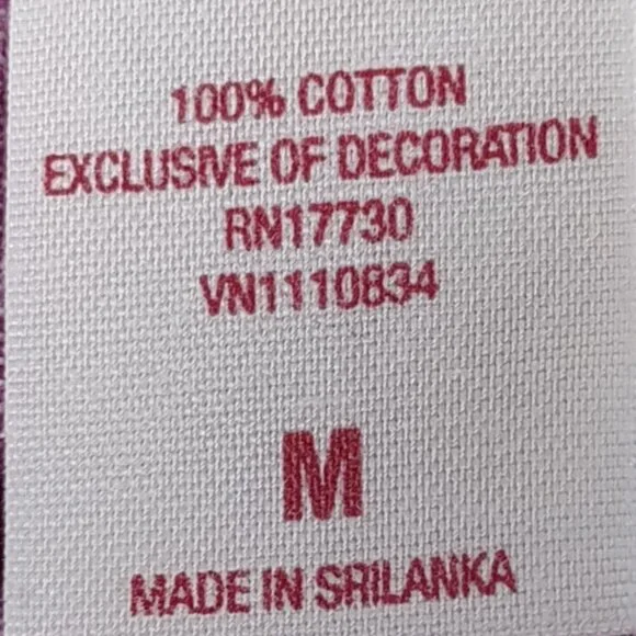 Mossimo Pink Crochet Back Romper 100% Cotton Knit Tie Waist Casual Size M - Picture 11 of 12